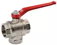 Ball ball brass 3-way 1/2" L - Läpiviennit - D248321 - 1