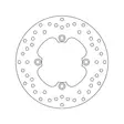 Brembo Serie Oro jarrulevy - Moottoripyörän jarrulevyt - D122861 - 1