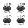 Camso R4S/T4S/X4S/UTV 4S1 Hub axle kit 4pcs Polaris 4x156 - Mönkijän telasarjojen varaosat - D539671 - 1