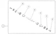 Camso S-Kit rear axle stabilizer - Mönkijän telasarjojen varaosat - D528501 - 1