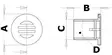 Cockpit viemeri - Venttiilit - D123931 - 2