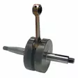 Forte Kampiakseli (12mm) Tunturi 3- / 4-v. / Puch VS50 KX3 KX4 VZ50 K3X K4X - Mopon kampiakselit - D479291 - 1