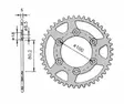 Forte Takaratas, 48 hammasta (420), Ø80mm, Rieju RR, Spike - Mopon Takarattaat - D479821 - 1
