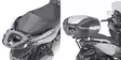 GIVI SPEC.RACK HONDA FORZA 125/350 (21) - Moottoripyörän laukkujen kiinnityssarjat - D406391 - 1