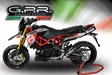 GPR Aprilia Shiver 900 2017/20 e4 Pair EC-Approv. slip-on exhaust GP Evo4 Titani - Moottoripyörän äänenvaimentimet - D422741 - 7
