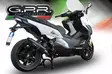 GPR Bmw C 650 Sport 2016/20 e4 EC-Approv. slip-on exhaust Furore Evo4 Nero - Moottoripyörän äänenvaimentimet - D426101 - 5