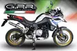 GPR Bmw F 850 Gs - Adventure 2018/20 e4 EC-Approv. slip-on exhaust Deeptone Inox - Moottoripyörän äänenvaimentimet - D425661 - 4