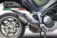 GPR Ducati Multistrada 1260 2018/20 e4 EC-Approv. slip-on exhaust GP Evo4 Titani - Moottoripyörän äänenvaimentimet - D426201 - 7