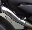 GPR Honda Hornet 900 2002/05 Pair EC-Approv. slip-on exhaust Satinox - Moottoripyörän äänenvaimentimet - D422841 - 4