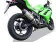 GPR Kawasaki Ninja 300 R 2012/16 e3 EC-Approv. slip-on exhaust Gpe Ann. Titaium - Moottoripyörän äänenvaimentimet - D427691 - 10