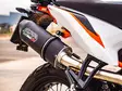GPR Ktm Duke 890 L 2021/2022 e5 EC-Approv. slip-on exhaust Furore Evo4 Nero - Moottoripyörän äänenvaimentimet - D426521 - 8