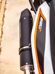 GPR Ktm Duke 890 L 2021/2022 e5 EC-Approv. slip-on exhaust Furore Evo4 Nero - Moottoripyörän äänenvaimentimet - D426521 - 7
