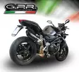 GPR Mv Agusta Brutale 990 R 2010/11 EC-Approv. slip-on exhaust Furore Nero - Moottoripyörän äänenvaimentimet - D428101 - 11