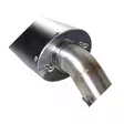 GPR Yamaha Fzs 600 Fazer 1998/03 EC-Approv. slip-on exhaust Furore Nero - Moottoripyörän äänenvaimentimet - D429011 - 2