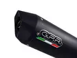 GPR Yamaha Fzs 600 Fazer 1998/03 EC-Approv. slip-on exhaust Furore Nero - Moottoripyörän äänenvaimentimet - D429041 - 4