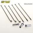 Haan 5x Spoke Silver for Haan hub Rear 19" - Moottoripyörän pinnat - D522091 - 1