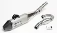 HGS Exhaust system 4T Complete Grey Carbon KX450F 24-.. - Moottoripyörän pakoputkistot - D499351 - 1
