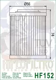 HiFlo öljynsuodatin HF152 - Mönkijän öljynsuodattimet - D58281 - 2