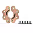 Hinson Backing Plate w/screws 200XC/EXC/XC-W 07-08 - Moottoripyörän muut kytkimenosat - D392801 - 1