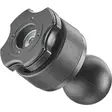Interphone Quiklox 1" ball adapter - Moottoripyörän matkapuhelintarvikkeet - D494501 - 1