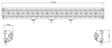 Kinwons Led Kaukovalopaneeli 10-30V 480W Flood - Työvalot - D524251 - 2
