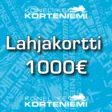Lahjakortti 1000 € - Lahjakortit ja etukupongit - 139061 - 1
