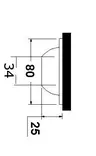 Osculati Vedenalainen LED valo Sin. - Veneen Vedenlaiset runkovalaisimet - D123571 - 2