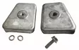 Anodi alumiini vaihteisto Johnson/Evinrude 20-35HP - Anodit Johnson/Evinrude - D446721 - 1