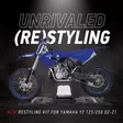 Polisport Complete Restyle Kit YZ125/250 02-21 22 style Blue - Moottoripyörän muovisarjat - D501401 - 1