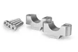 Puig Handlebar Riser Height 20Mm Diameter 29Mm Triumph - Moottoripyörän ohjaustangon kiinnikkeet - D529401 - 1