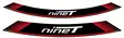 Puig Kit 8 Rim Strips R Nine T C/Red - Moottoripyörän vanneteipit - D302001 - 1