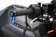 Puig Protector Brake Lever Raw C/Blue - Moottoripyörän käsisuojat - D510921 - 1