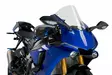 Puig R-Racer Screen Yamaha Yzf-R1 15'-19' C/Clear - Moottoripyörän tuulisuojat - D357881 - 1