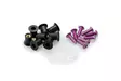 Puig Screw Kit whit silentblocks C/Violet - Moottoripyörän tuulisuojien tarvikkeet - D296711 - 1