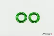 Puig set of green aluminium rings for PHB swing protector - Moottoripyörän moottorin kopat - D359031 - 1