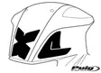 Puig Tank Pad + Side Part Bmw F800R 09-17'C/Carbon - Moottoripyörän tankinsuojat - D301471 - 1