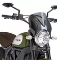 Puig Windshield New Generation Scrambler 15-17 Carb/Smo - Moottoripyörän tuulisuojat - D301391 - 1