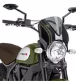 Puig Windshield Retrovision Scrambler 15-17 Black/Sm - Moottoripyörän tuulisuojat - D301081 - 1