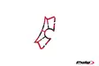Puig Yoke Protector Yamaha Yzf-R3 15-18' C/Red - Moottoripyörän kaatumatapit - D301431 - 1