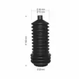 Raidetangon suojakumi, Yleismalli, Ø10mm / Ø32mm, p. 160mm - Mopoauton Alustan osat & ohjaus - D484631 - 1