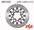 Sbs Jarrulevy Standard - Moottoripyörän jarrulevyt - D241671 - 1