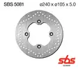 Sbs Jarrulevy Standard - Moottoripyörän jarrulevyt - D241711 - 1