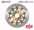 Sbs Jarrulevy Standard - Moottoripyörän jarrulevyt - D241731 - 1