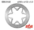Sbs Jarrulevy Standard - Moottoripyörän jarrulevyt - D241751 - 1