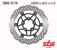 Sbs Jarrulevy Standard - Moottoripyörän jarrulevyt - D241791 - 1