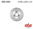 Sbs Jarrulevy Standard - Moottoripyörän jarrulevyt - D241861 - 1