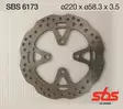 Sbs Jarrulevy Upgrade - Moottoripyörän jarrulevyt - D241971 - 1
