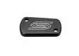 Scar Rear Brake Reservoir Cover - Kawasaki/Suzuki Black - Moottoripyörän jarrujen muut osat - D538851 - 1