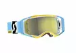 Scott Goggle Prospect 6days 2023 ARG white/blue yellow chrome works - Offroad ajolasit - D494531 - 1