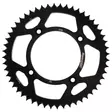Supersprox Alumiini takaratas RAL-998:52 Musta - Moottoripyörän takarattaat - D307591 - 1